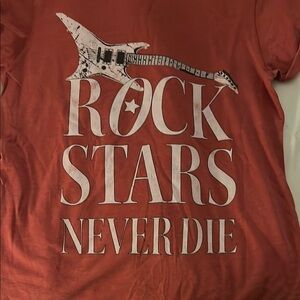 Recycled Karma- Rock Stars Never Die Graphic Tee